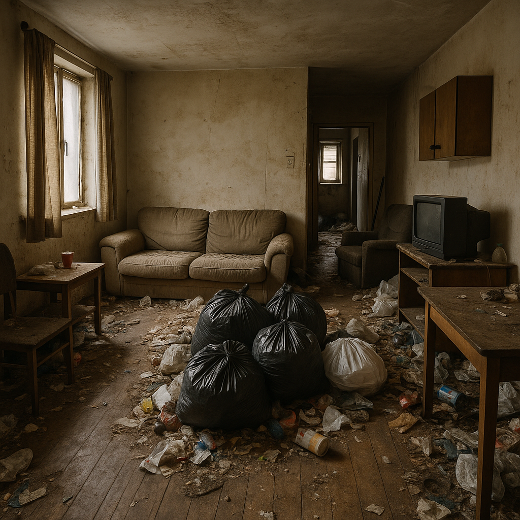 Avant — Appartement en état d'insalubrité — région parisienne